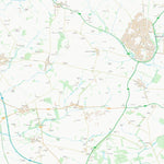 UK Topographic Maps West Northamptonshire (SP53) digital map