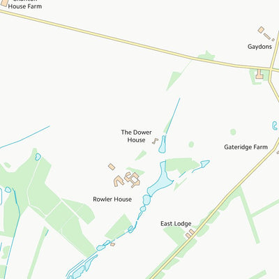 UK Topographic Maps West Northamptonshire (SP53) digital map