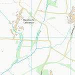 UK Topographic Maps West Northamptonshire (SP54) digital map