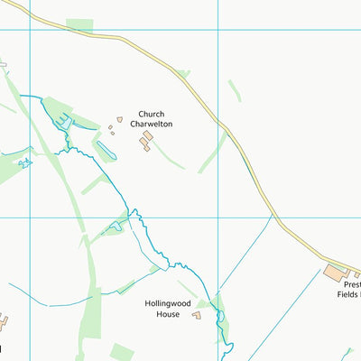 UK Topographic Maps West Northamptonshire (SP55) digital map