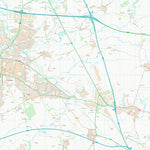 UK Topographic Maps West Northamptonshire (SP57) digital map