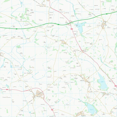 UK Topographic Maps West Northamptonshire (SP67) digital map