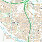 UK Topographic Maps West Northamptonshire (SP75) digital map
