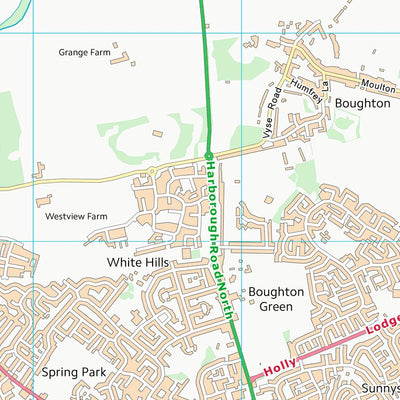 UK Topographic Maps West Northamptonshire (SP76) digital map