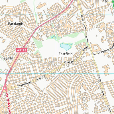 UK Topographic Maps West Northamptonshire (SP76) digital map