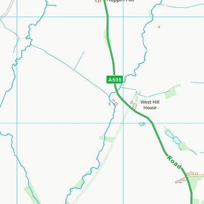 UK Topographic Maps West Northamptonshire (SP77) digital map