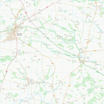 UK Topographic Maps West Oxfordshire District (SP32) digital map