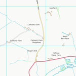 UK Topographic Maps West Suffolk District (TL74) digital map