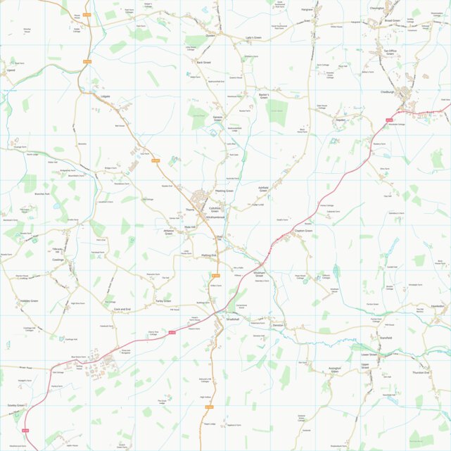 West Suffolk District (TL75) Map by UK Topographic Maps | Avenza Maps