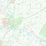 UK Topographic Maps West Suffolk District (TL77) digital map