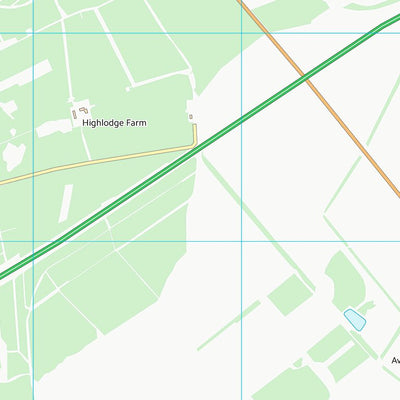 UK Topographic Maps West Suffolk District (TL77) digital map