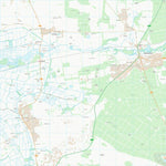 UK Topographic Maps West Suffolk District (TL78) digital map