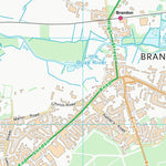 UK Topographic Maps West Suffolk District (TL78) digital map