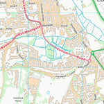 UK Topographic Maps West Suffolk District (TL86) digital map