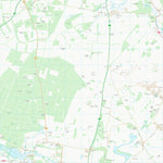 UK Topographic Maps West Suffolk District (TL87) digital map