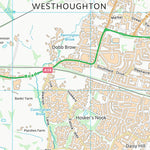 UK Topographic Maps Wigan District (B) (SD60) digital map
