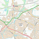 UK Topographic Maps Wigan District (B) (SD60) digital map