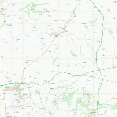 UK Topographic Maps Wiltshire (ST83) digital map