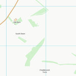 UK Topographic Maps Wiltshire (ST83) digital map