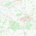 UK Topographic Maps Wiltshire (ST84) digital map