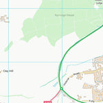 UK Topographic Maps Wiltshire (ST84) digital map