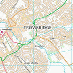 UK Topographic Maps Wiltshire (ST85) digital map