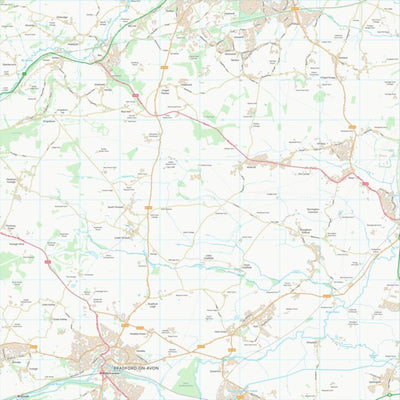 UK Topographic Maps Wiltshire (ST86) digital map