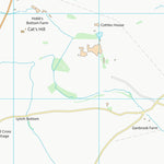 UK Topographic Maps Wiltshire (ST86) digital map