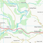 UK Topographic Maps Wiltshire (ST87) digital map