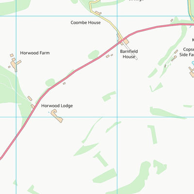 UK Topographic Maps Wiltshire (ST92) digital map