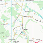 UK Topographic Maps Wiltshire (ST92) digital map