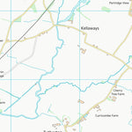 UK Topographic Maps Wiltshire (ST97) digital map