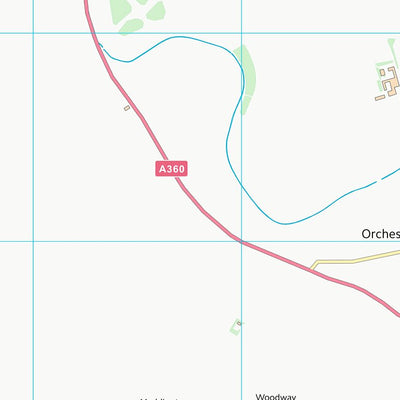 UK Topographic Maps Wiltshire (SU04) digital map