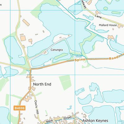 UK Topographic Maps Wiltshire (SU09) digital map