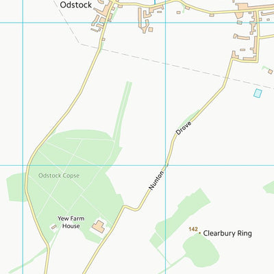 UK Topographic Maps Wiltshire (SU12) digital map