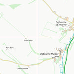 UK Topographic Maps Wiltshire (SU17) digital map