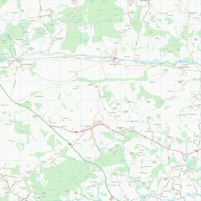 Wiltshire (SU22) Map by UK Topographic Maps | Avenza Maps