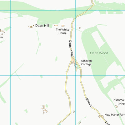 UK Topographic Maps Wiltshire (SU22) digital map