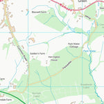 UK Topographic Maps Wiltshire (SU22) digital map