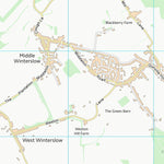UK Topographic Maps Wiltshire (SU23) digital map