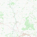 UK Topographic Maps Wiltshire (SU25) digital map