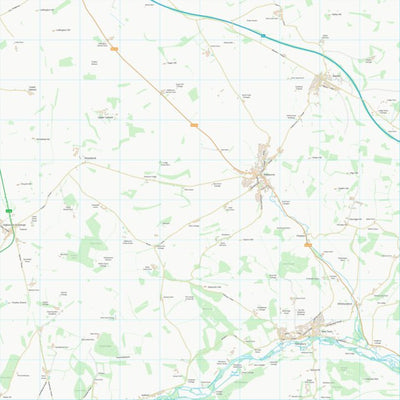 UK Topographic Maps Wiltshire (SU27) digital map