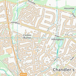 UK Topographic Maps Winchester District (B) (SU42) digital map