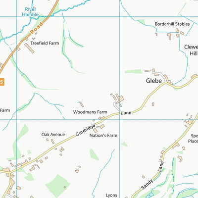 UK Topographic Maps Winchester District (B) (SU51) digital map