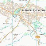UK Topographic Maps Winchester District (B) (SU51) digital map