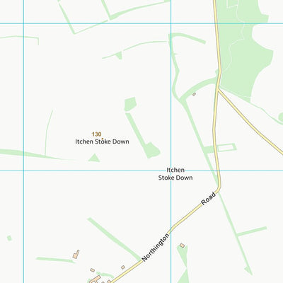 UK Topographic Maps Winchester District (B) (SU53) digital map