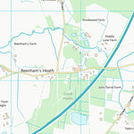 UK Topographic Maps Windsor and Maidenhead (B) (SU87) digital map
