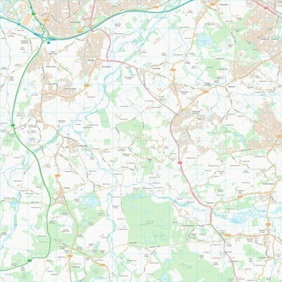 UK Topographic Maps Wokingham (B) (SU76) digital map
