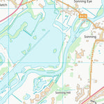 UK Topographic Maps Wokingham (B) (SU77) digital map