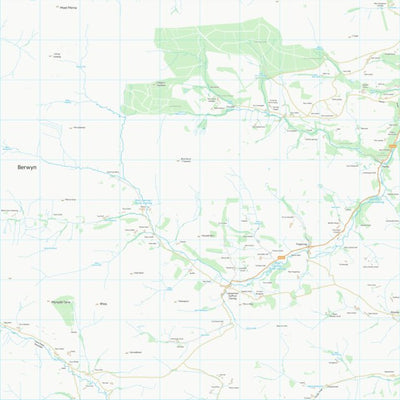 UK Topographic Maps Wrecsam - Wrexham (SJ13) digital map